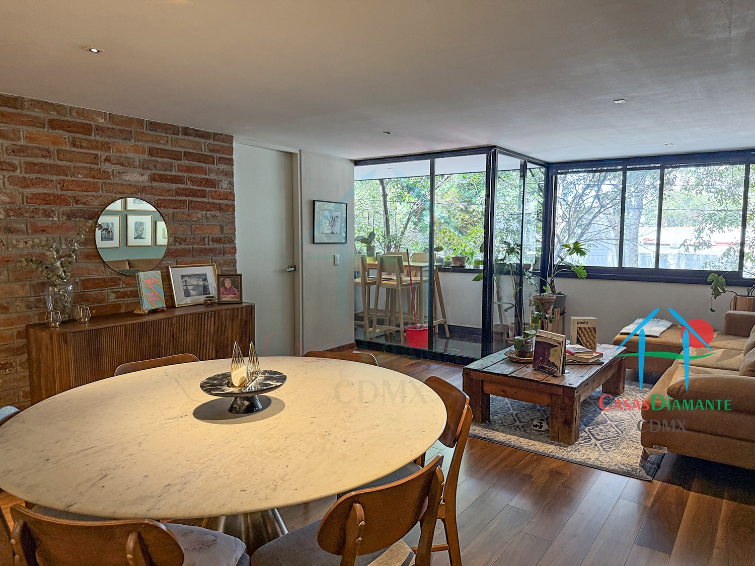 Roma Norte Departamento Orquídea - Estancia 4 Roma Norte Departamento Orquídea - Estancia 4